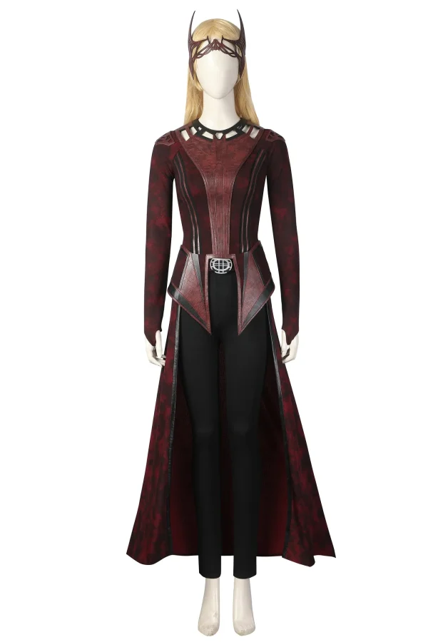 Doctor Strange in the Multiverse of Madness Wanda Scarlet Witch Cosplay Costume | Movie Outfit