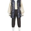 Pirates of the Caribbean Captain Jack Sparrow Cosplay Costume | Movie Outfit