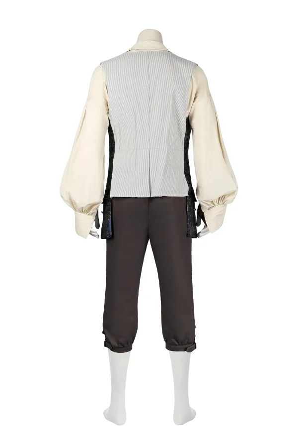 Pirates of the Caribbean Captain Jack Sparrow Cosplay Costume | Movie Outfit