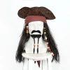 Pirates of the Caribbean Captain Jack Sparrow Cosplay Costume | Movie Outfit