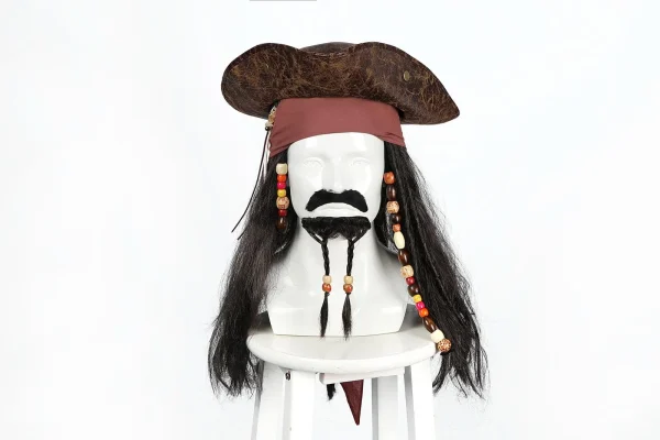 Pirates of the Caribbean Captain Jack Sparrow Cosplay Costume | Movie Outfit