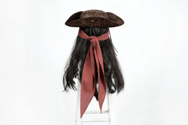 Pirates of the Caribbean Captain Jack Sparrow Cosplay Costume | Movie Outfit