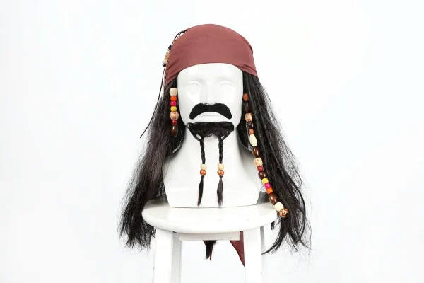 Pirates of the Caribbean Captain Jack Sparrow Cosplay Costume | Movie Outfit