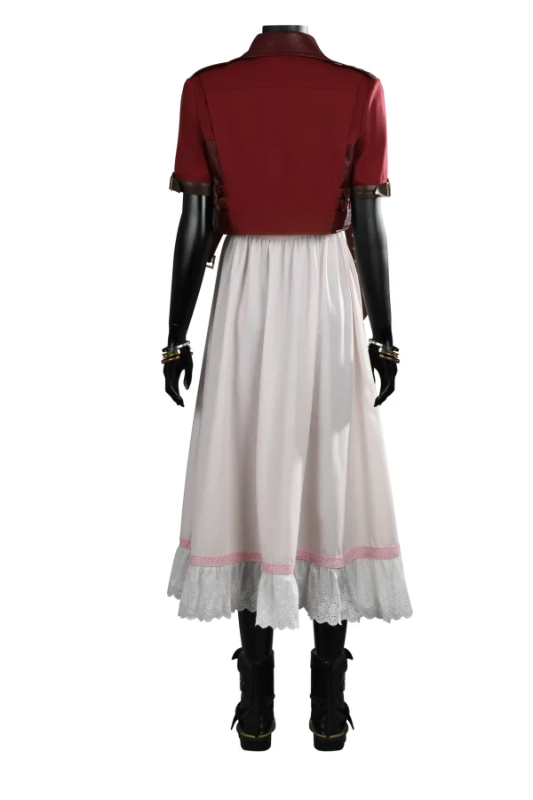 Final Fantasy VII Rebirth Aerith Gainsborough Cosplay Costume | Game Outfit
