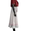 Final Fantasy VII Rebirth Aerith Gainsborough Cosplay Costume | Game Outfit