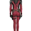 Deadpool & Wolverine Lady Deadpool Genderbend Cosplay Costume | Movie Outfit