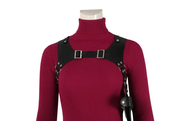 Resident Evil 4 Remake Ada Wong Cosplay Costume | Game Outfit
