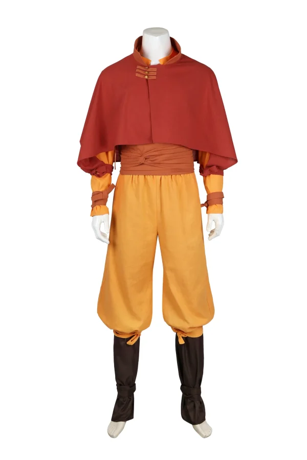 Avatar: The Last Airbender Aang Cosplay Costume | Movie Outfit