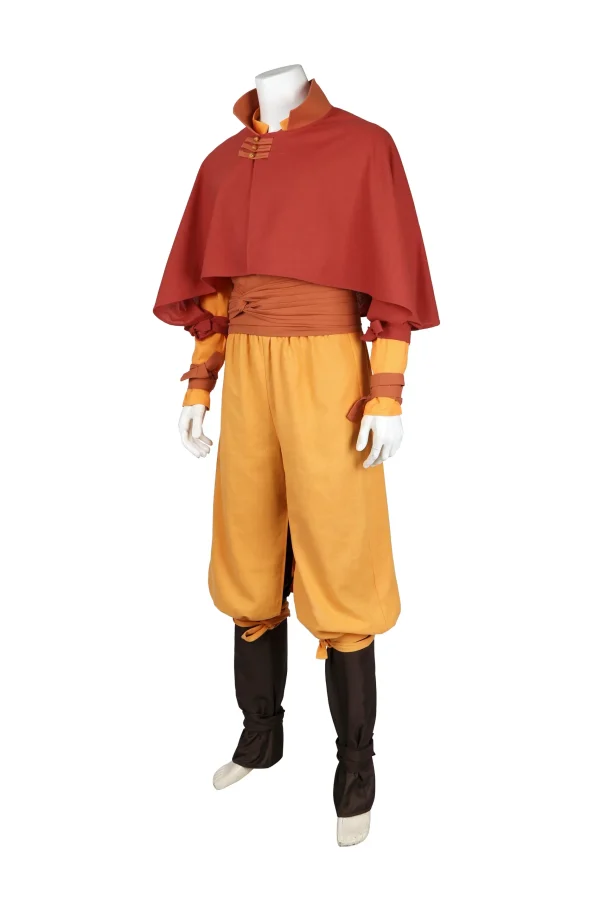 Avatar: The Last Airbender Aang Cosplay Costume | Movie Outfit