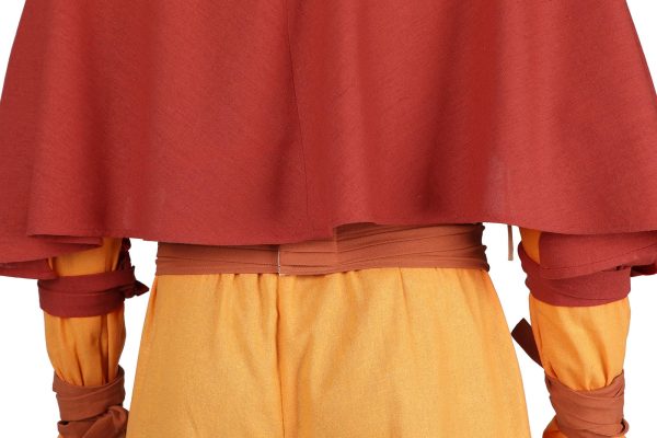 Avatar: The Last Airbender Aang Cosplay Costume | Movie Outfit
