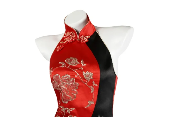 Resident Evil 4 Remake Ada Wong Cheongsam Cosplay Costume | Game Outfit