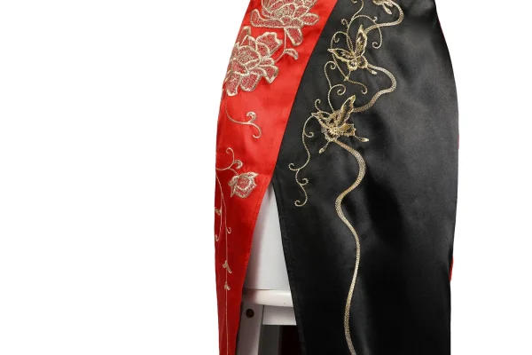 Resident Evil 4 Remake Ada Wong Cheongsam Cosplay Costume | Game Outfit