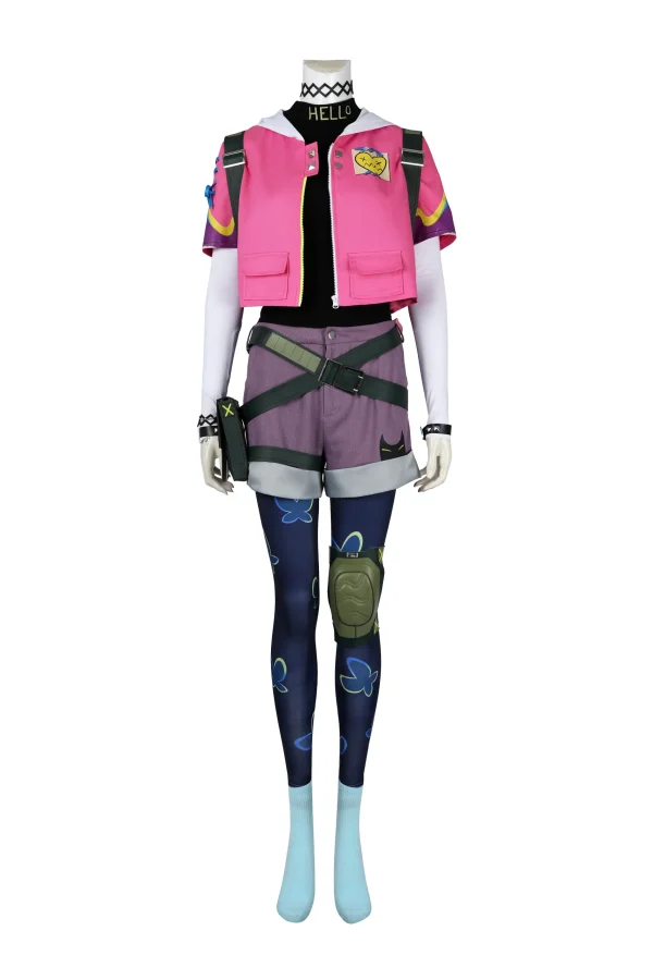 Valorant Vyse Arcane Empress Cosplay Costume | Game Outfit