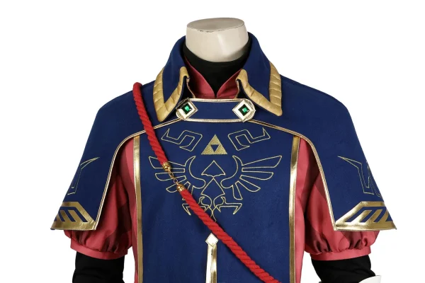 The Legend of Zelda: Tears of the Kingdom Link Royal Guard Uniform Cosplay Costume | Game Outfit