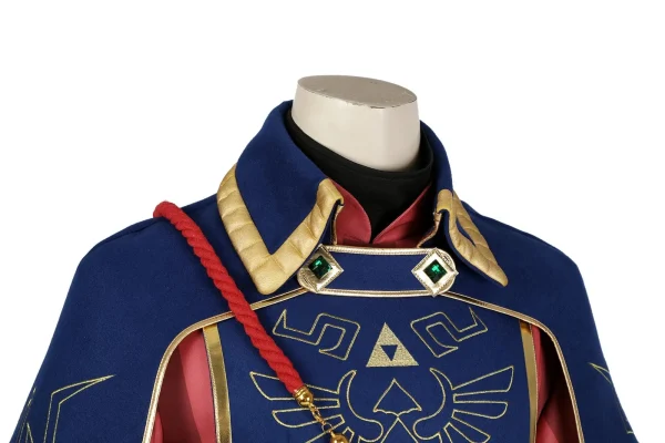 The Legend of Zelda: Tears of the Kingdom Link Royal Guard Uniform Cosplay Costume | Game Outfit