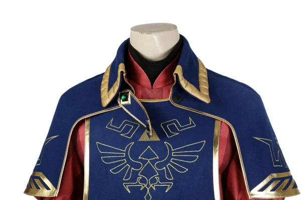 The Legend of Zelda: Tears of the Kingdom Link Royal Guard Uniform Cosplay Costume | Game Outfit