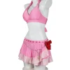 Final Fantasy VII Rebirth Aerith Gainsborough Swimwear Cosplay Costume | Game Outfit