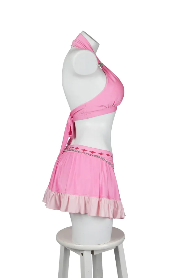 Final Fantasy VII Rebirth Aerith Gainsborough Swimwear Cosplay Costume | Game Outfit