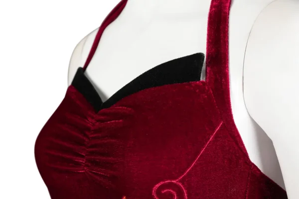 Resident Evil 4 Remake Ada Wong Cheongsam V2 Cosplay Costume | Game Outfit