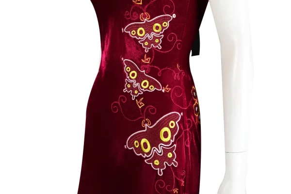 Resident Evil 4 Remake Ada Wong Cheongsam V2 Cosplay Costume | Game Outfit