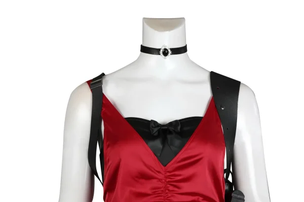 Resident Evil 4 Remake Ada Wong V2 Cosplay Costume | Game Outfit