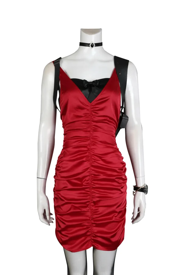 Resident Evil 4 Remake Ada Wong V2 Cosplay Costume | Game Outfit