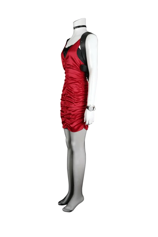 Resident Evil 4 Remake Ada Wong V2 Cosplay Costume | Game Outfit