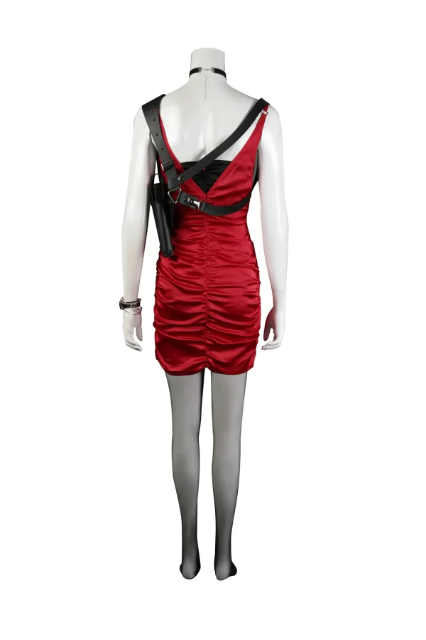 Resident Evil 4 Remake Ada Wong V2 Cosplay Costume | Game Outfit