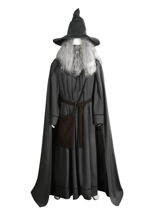 The Lord of the Rings: The Fellowship of the Ring Gandalf the Grey Cosplay Costume | Movie Outfit