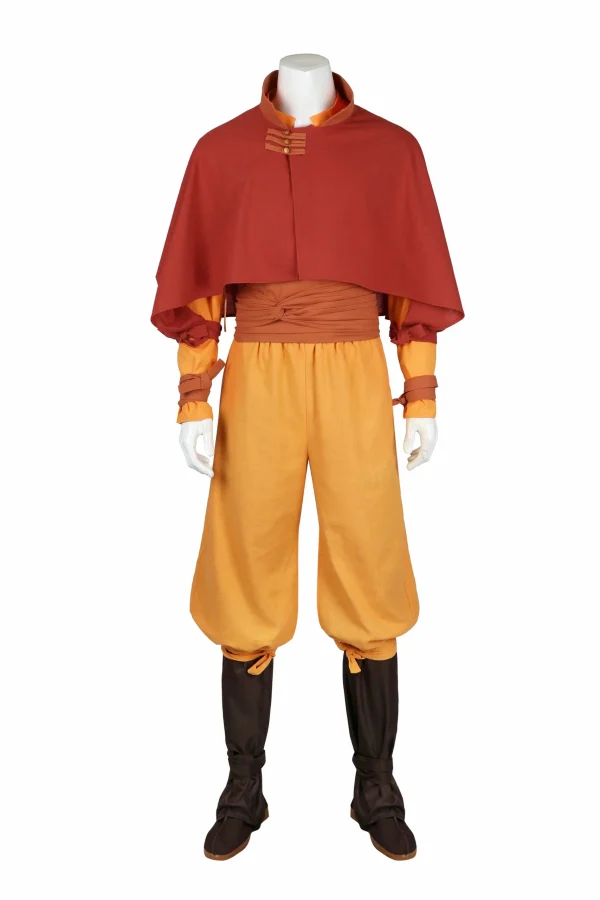 Avatar: The Last Airbender Aang Cosplay Costume | Movie Outfit