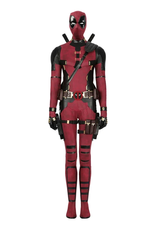 Deadpool & Wolverine Lady Deadpool Genderbend Cosplay Costume | Movie Outfit
