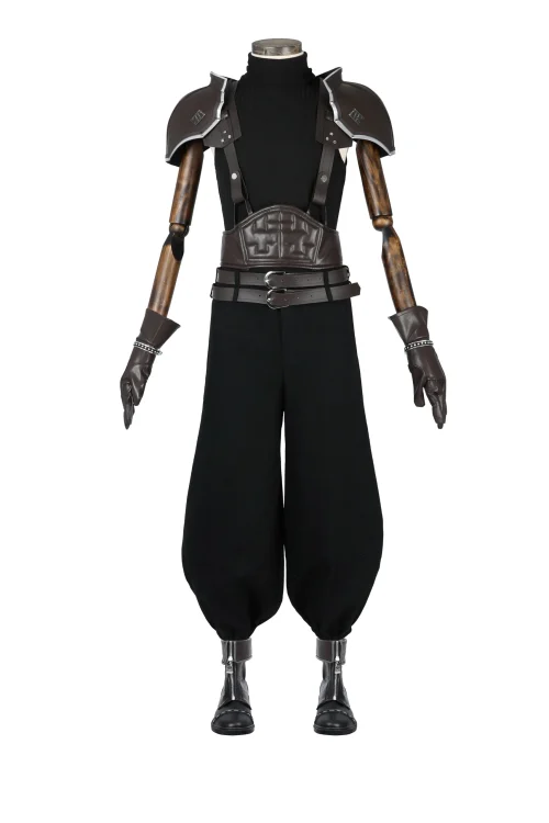 Final Fantasy VII Rebirth Zack Fair Cosplay Costume | Game Outfit