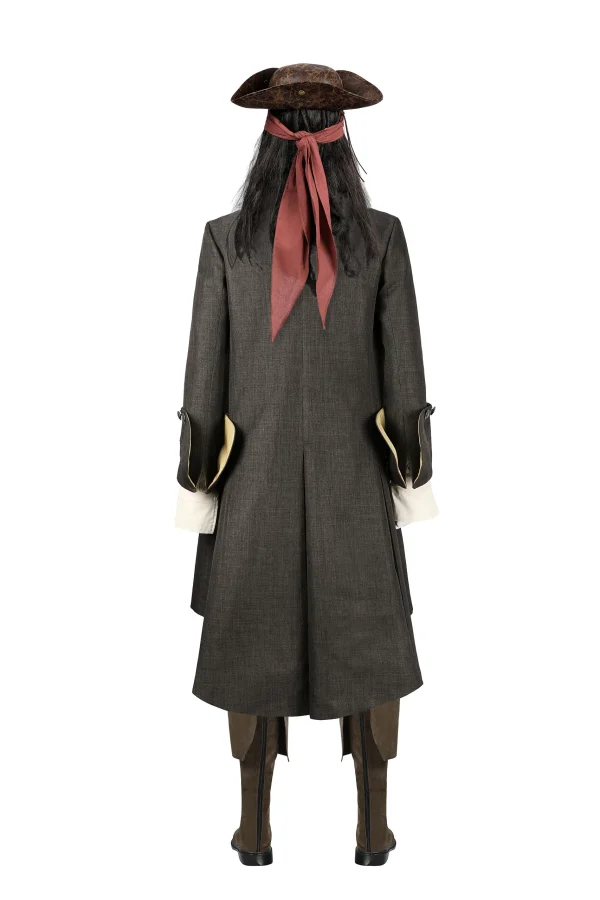 Pirates of the Caribbean Captain Jack Sparrow Cosplay Costume | Movie Outfit