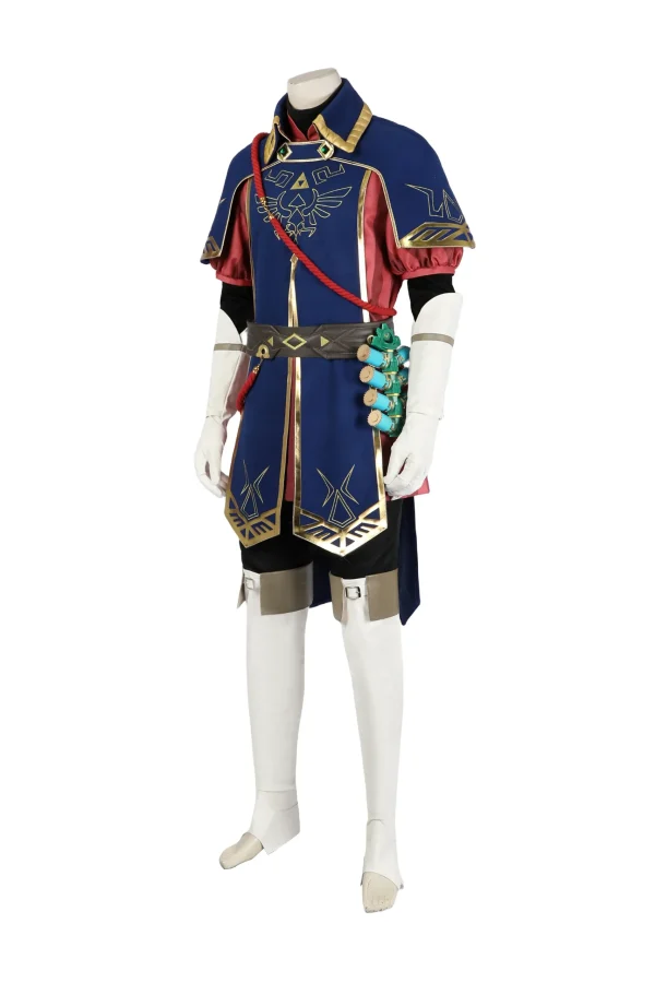 The Legend of Zelda: Tears of the Kingdom Link Royal Guard Uniform Cosplay Costume | Game Outfit