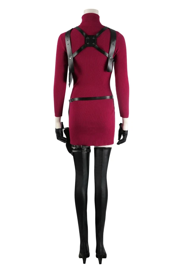Resident Evil 4 Remake Ada Wong Cosplay Costume | Game Outfit