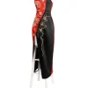 Resident Evil 4 Remake Ada Wong Cheongsam Cosplay Costume | Game Outfit