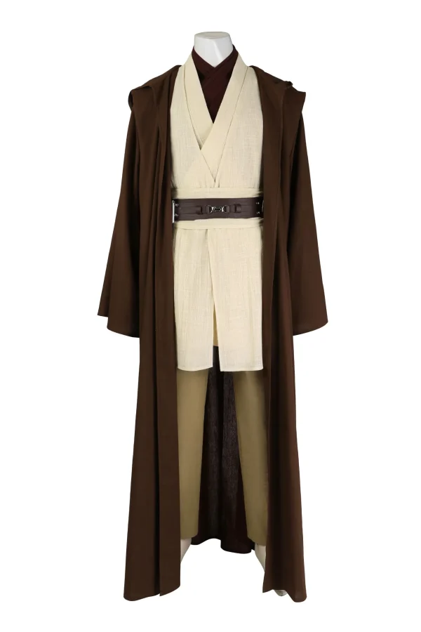 Star Wars Episode III: Revenge of the Sith Obi-Wan Kenobi Cosplay Costume | Movie Outfit