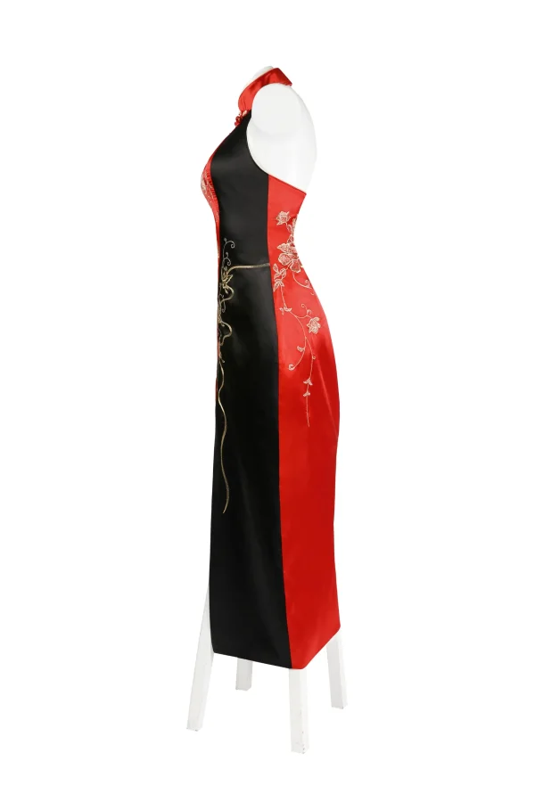 Resident Evil 4 Remake Ada Wong Cheongsam Cosplay Costume | Game Outfit