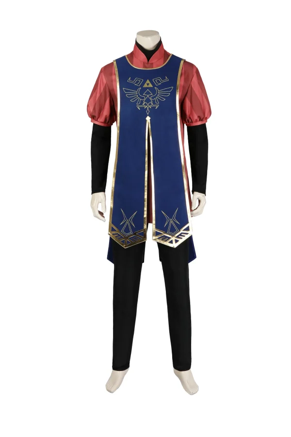The Legend of Zelda: Tears of the Kingdom Link Royal Guard Uniform Cosplay Costume | Game Outfit