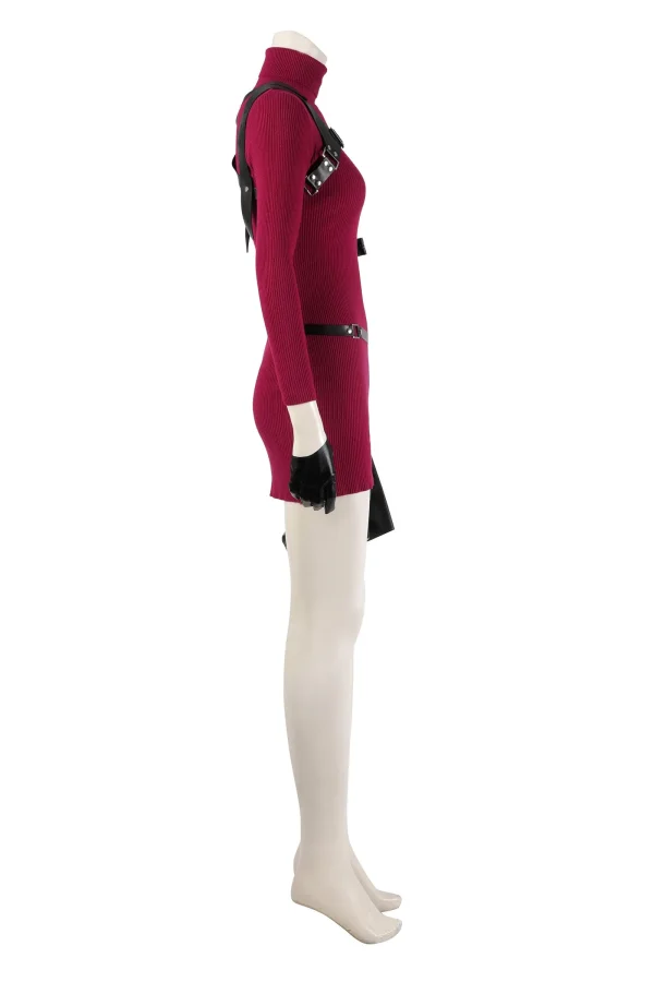 Resident Evil 4 Remake Ada Wong Cosplay Costume | Game Outfit