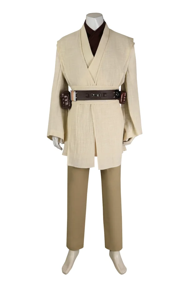 Star Wars Episode III: Revenge of the Sith Obi-Wan Kenobi Cosplay Costume | Movie Outfit