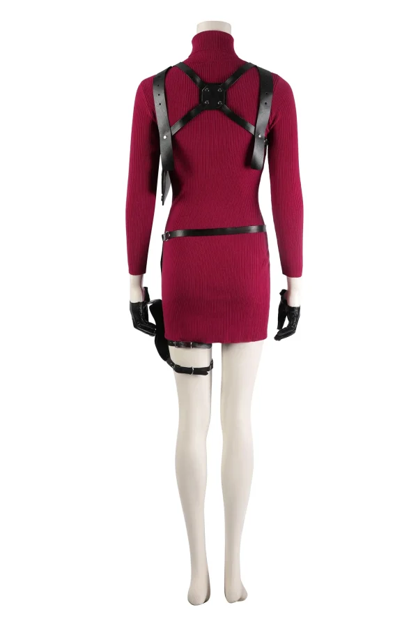 Resident Evil 4 Remake Ada Wong Cosplay Costume | Game Outfit