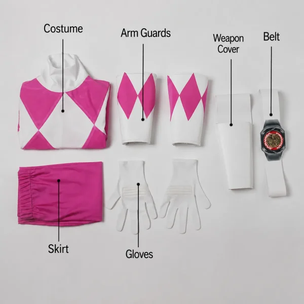 Kyoryu Sentai Zyuranger Ptera Ranger Mei Cosplay Costume | Hero Outfit