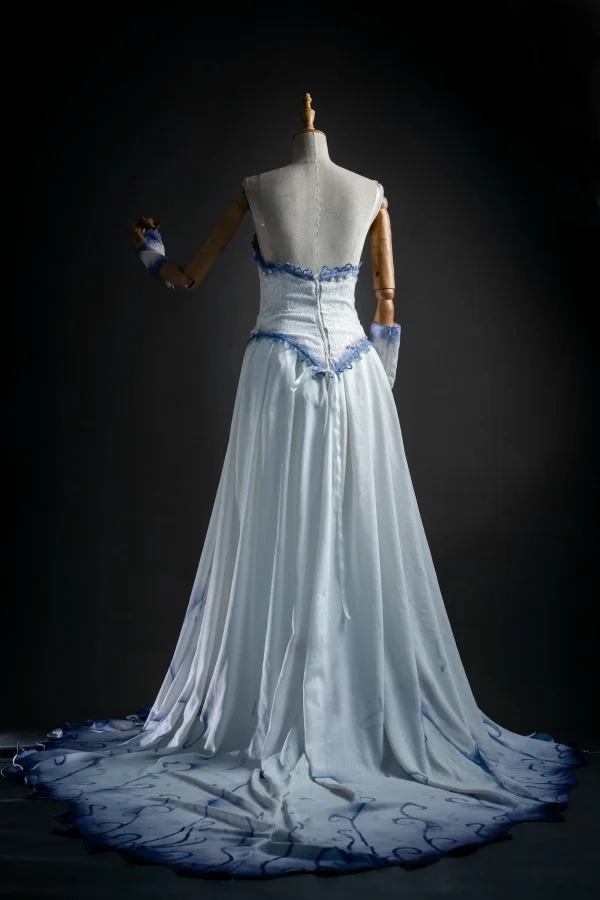 Corpse Bride Emily Cosplay Costume | Movie Outfit