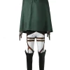 Attack on Titan Survey Corps Levi Ackerman Cosplay Costume | Anime Outfit