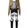 Attack on Titan Survey Corps Levi Ackerman Cosplay Costume | Anime Outfit