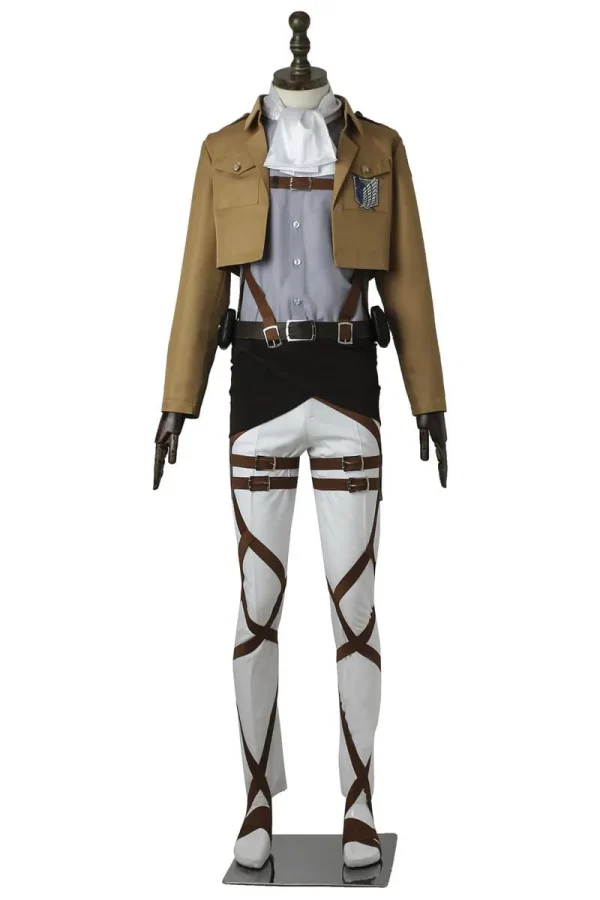 Attack on Titan Survey Corps Levi Ackerman Cosplay Costume | Anime Outfit