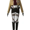Attack on Titan Training Corps Mikasa Ackerman Cosplay Costume | Anime Outfit