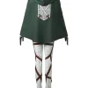 Attack on Titan Training Corps Mikasa Ackerman Cosplay Costume | Anime Outfit