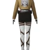 Attack on Titan Training Corps Mikasa Ackerman Cosplay Costume | Anime Outfit